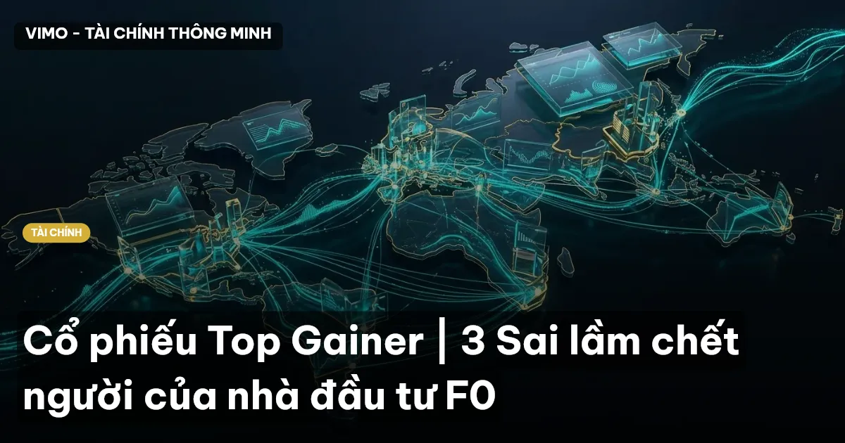 Cổ phiếu Top Gainer | 3 Sai lầm chết người của nhà đầu tư F0