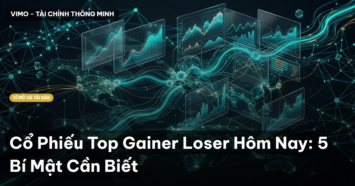 Cổ Phiếu Top Gainer Loser Hôm Nay: 5 Bí Mật Cần Biết