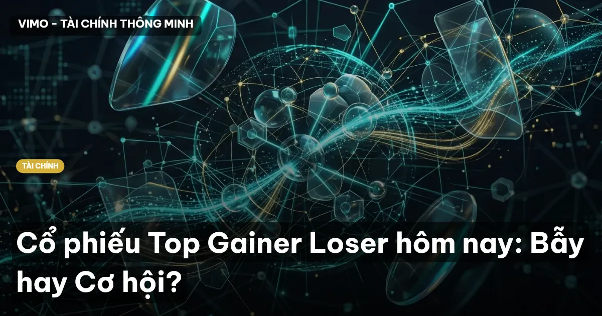Cổ phiếu Top Gainer Loser hôm nay: Bẫy hay Cơ hội?