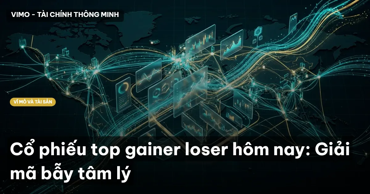 cổ phiếu top gainer loser hôm nay