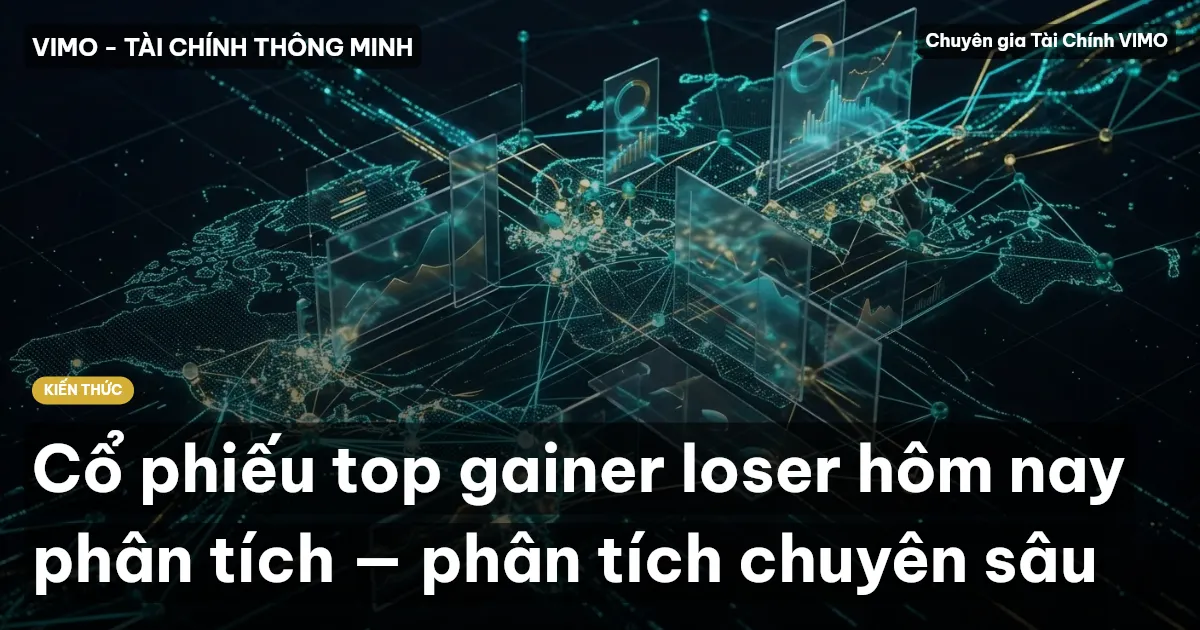 Cổ phiếu top gainer loser hôm nay phân tích — phân tích chuyên sâu