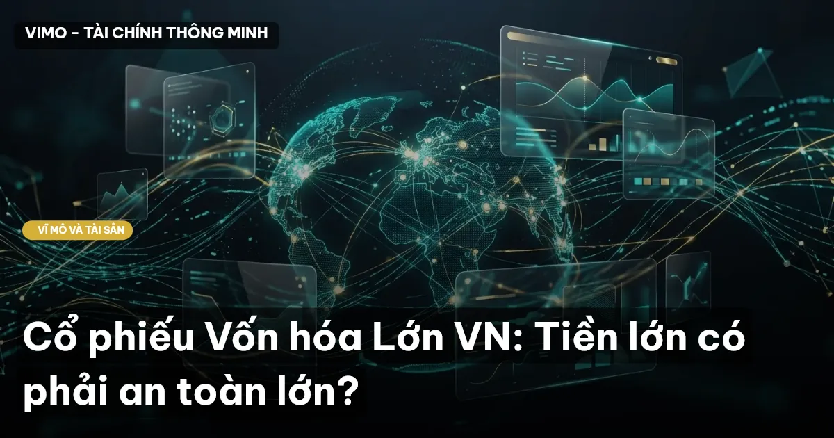 Cổ phiếu Vốn hóa Lớn VN: Tiền lớn có phải an toàn lớn?