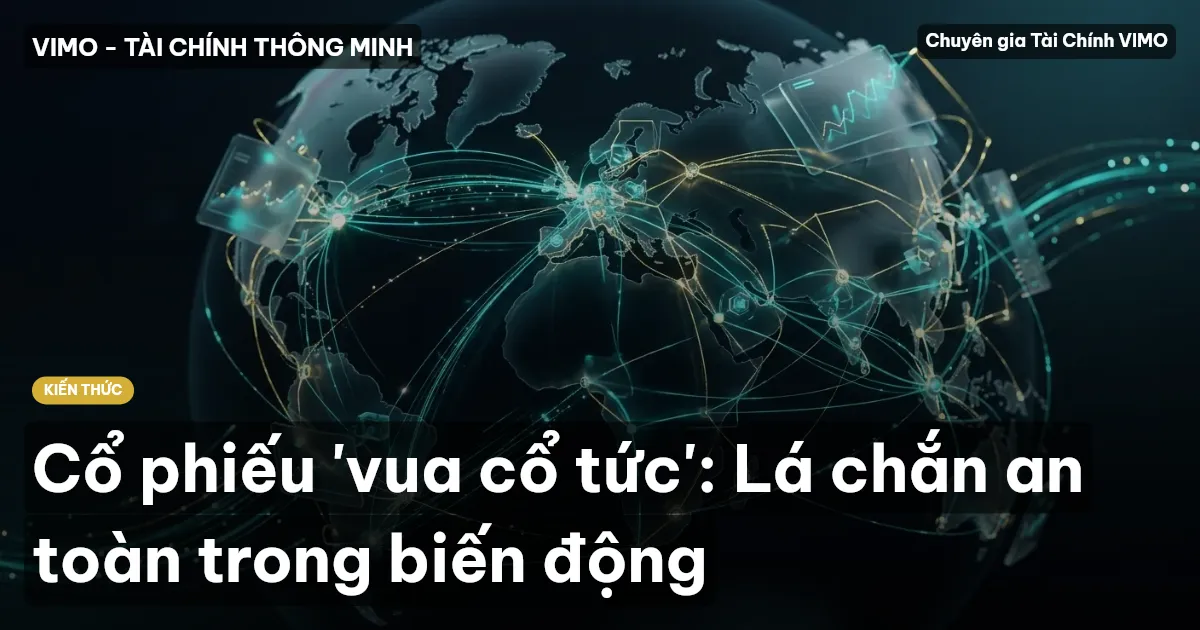 Cổ phiếu 'vua cổ tức': Lá chắn an toàn trong biến động