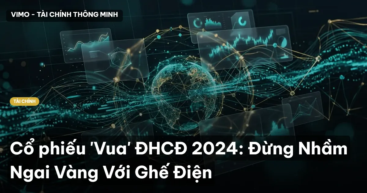 Cổ phiếu 'Vua' ĐHCĐ 2024: Đừng Nhầm Ngai Vàng Với Ghế Điện
