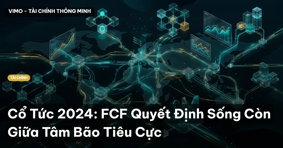 Cổ Tức 2024: FCF Quyết Định Sống Còn Giữa Tâm Bão Tiêu Cực