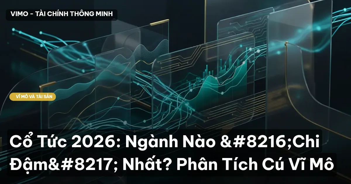 Cổ Tức 2026: Ngành Nào ‘Chi Đậm’ Nhất? Phân Tích Cú Vĩ Mô