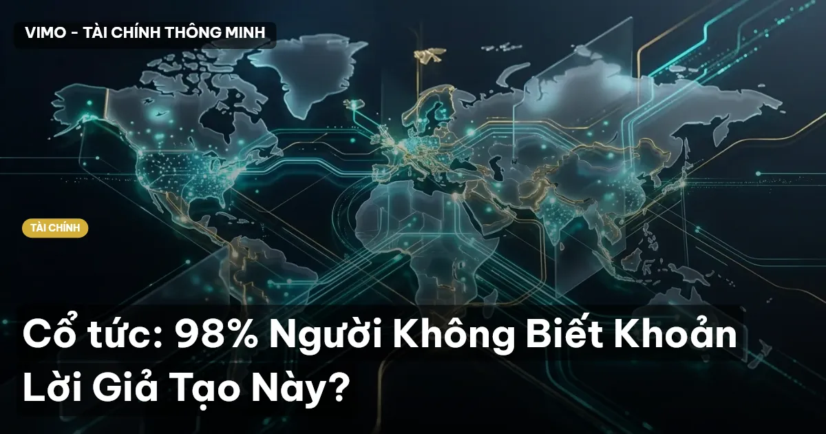 Cổ tức: 98% Người Không Biết Khoản Lời Giả Tạo Này?