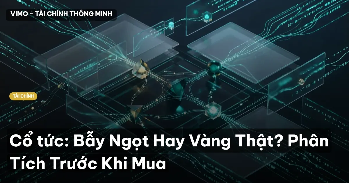 Cổ tức: Bẫy Ngọt Hay Vàng Thật? Phân Tích Trước Khi Mua