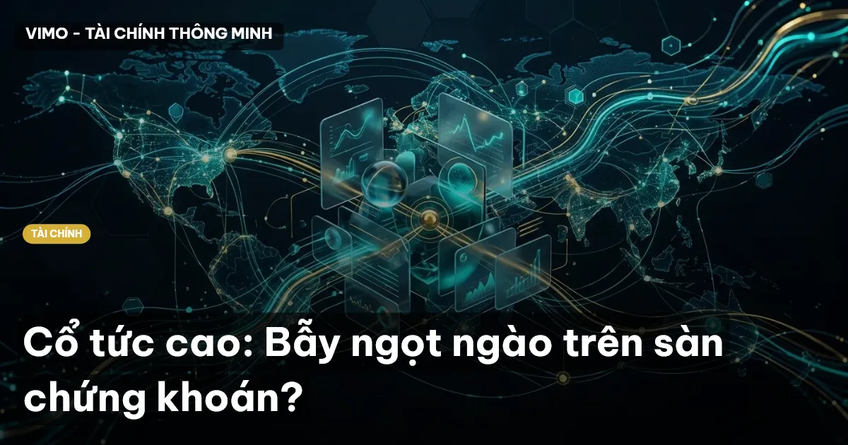 Cổ tức cao: Bẫy ngọt ngào trên sàn chứng khoán?