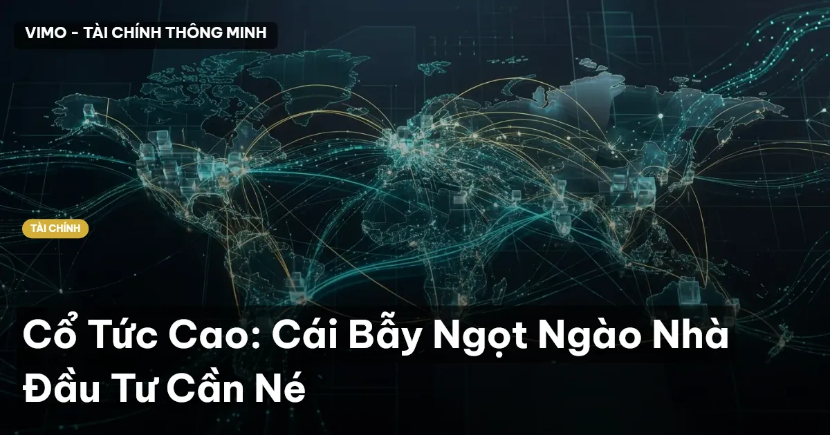 Cổ Tức Cao: Cái Bẫy Ngọt Ngào Nhà Đầu Tư Cần Né