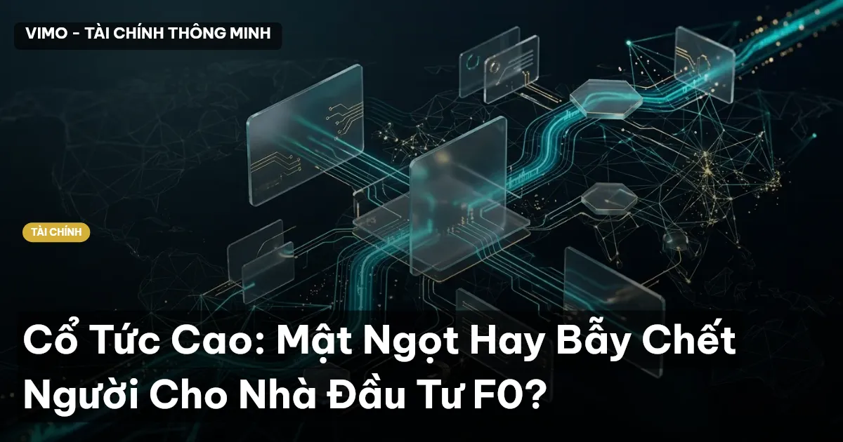 Cổ Tức Cao: Mật Ngọt Hay Bẫy Chết Người Cho Nhà Đầu Tư F0?