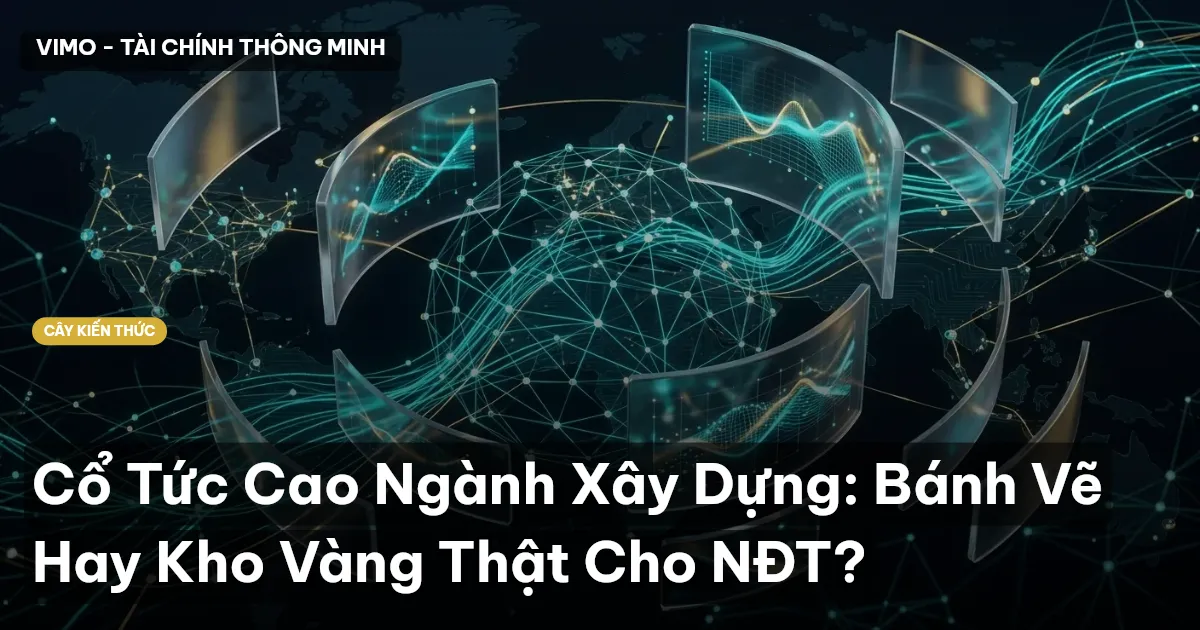 Cổ Tức Cao Ngành Xây Dựng: Bánh Vẽ Hay Kho Vàng Thật Cho NĐT?