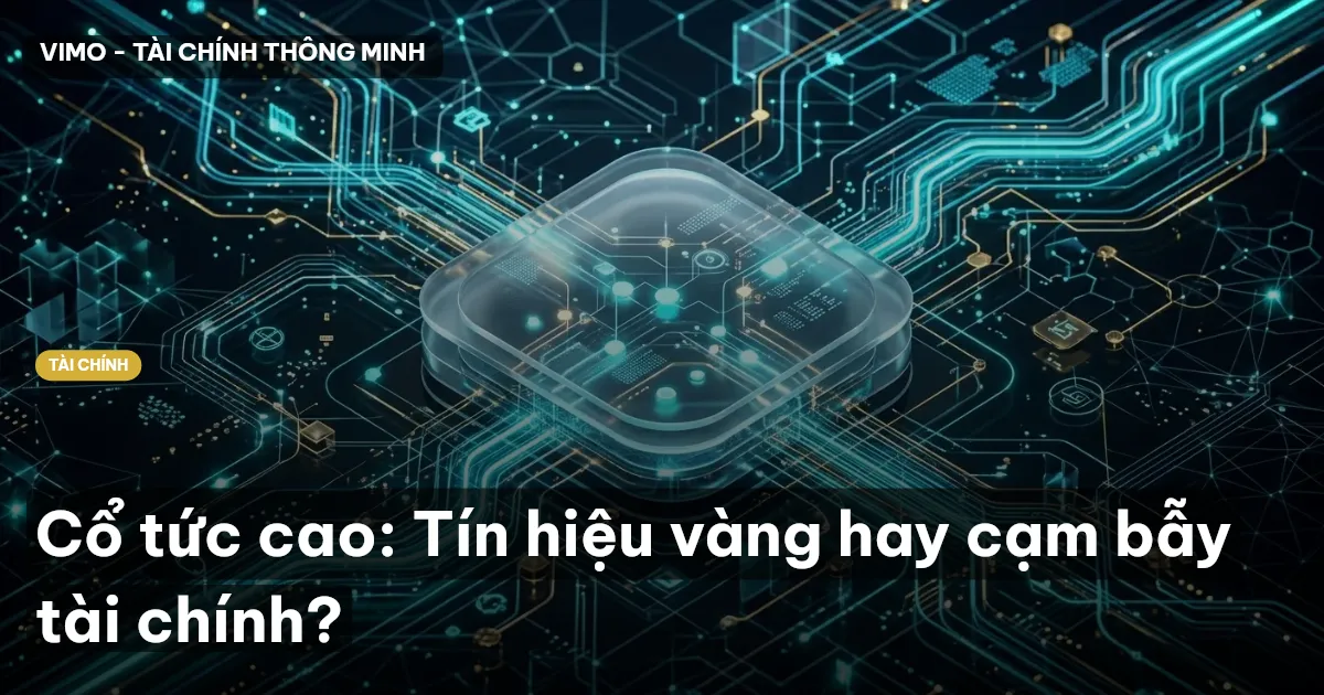 Cổ tức cao: Tín hiệu vàng hay cạm bẫy tài chính?