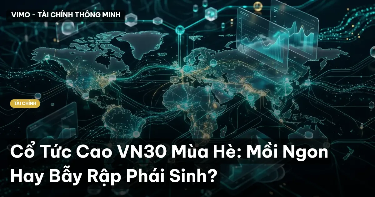 Cổ Tức Cao VN30 Mùa Hè: Mồi Ngon Hay Bẫy Rập Phái Sinh?
