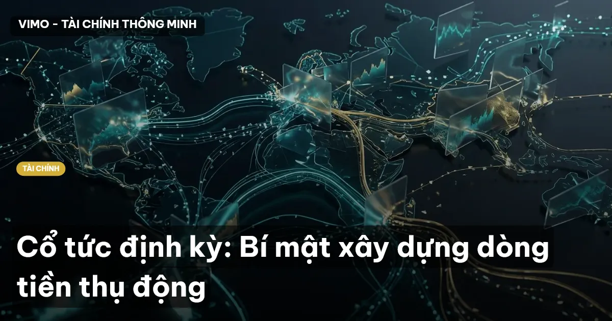 Cổ tức định kỳ: Bí mật xây dựng dòng tiền thụ động