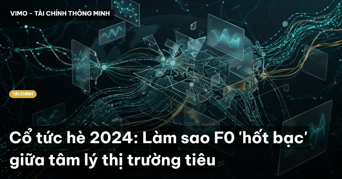 Cổ tức hè 2024: Làm sao F0 'hốt bạc' giữa tâm lý thị trường tiêu