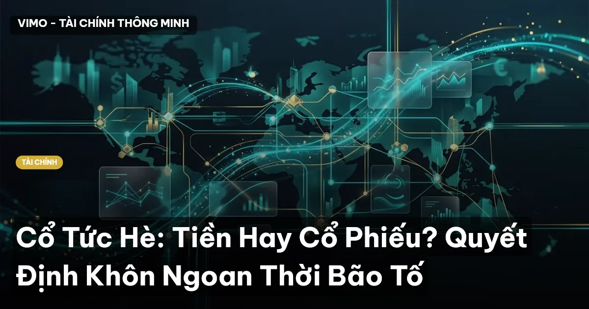 Cổ Tức Hè: Tiền Hay Cổ Phiếu? Quyết Định Khôn Ngoan Thời Bão Tố