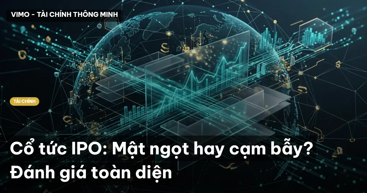 Cổ tức IPO: Mật ngọt hay cạm bẫy? Đánh giá toàn diện