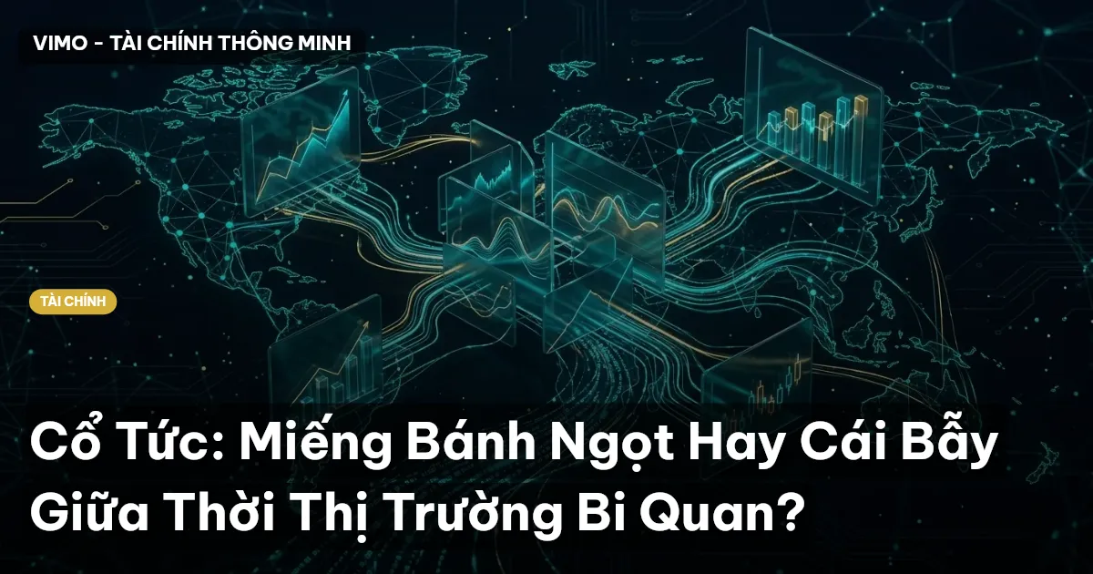 Cổ Tức: Miếng Bánh Ngọt Hay Cái Bẫy Giữa Thời Thị Trường Bi Quan?