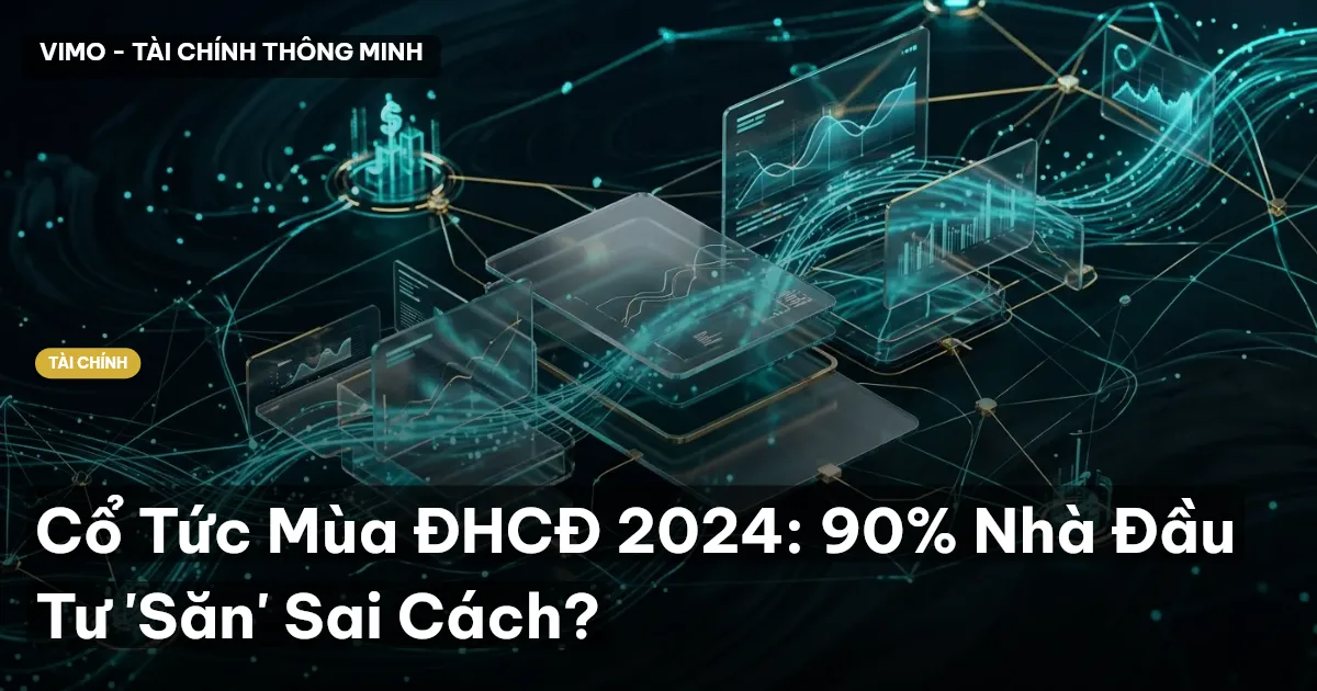 Cổ Tức Mùa ĐHCĐ 2024: 90% Nhà Đầu Tư 'Săn' Sai Cách?