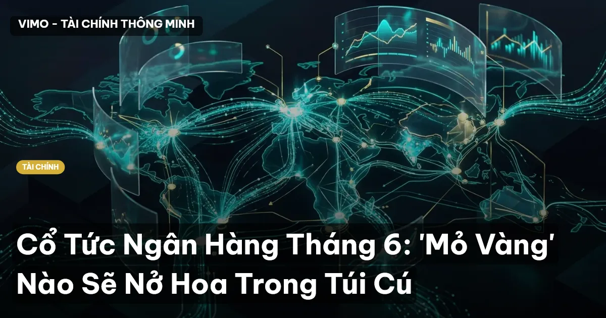 Cổ Tức Ngân Hàng Tháng 6: 'Mỏ Vàng' Nào Sẽ Nở Hoa Trong Túi Cú