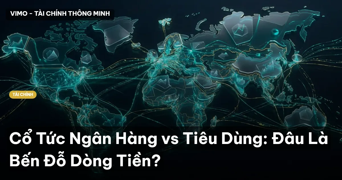 Cổ Tức Ngân Hàng vs Tiêu Dùng: Đâu Là Bến Đỗ Dòng Tiền?