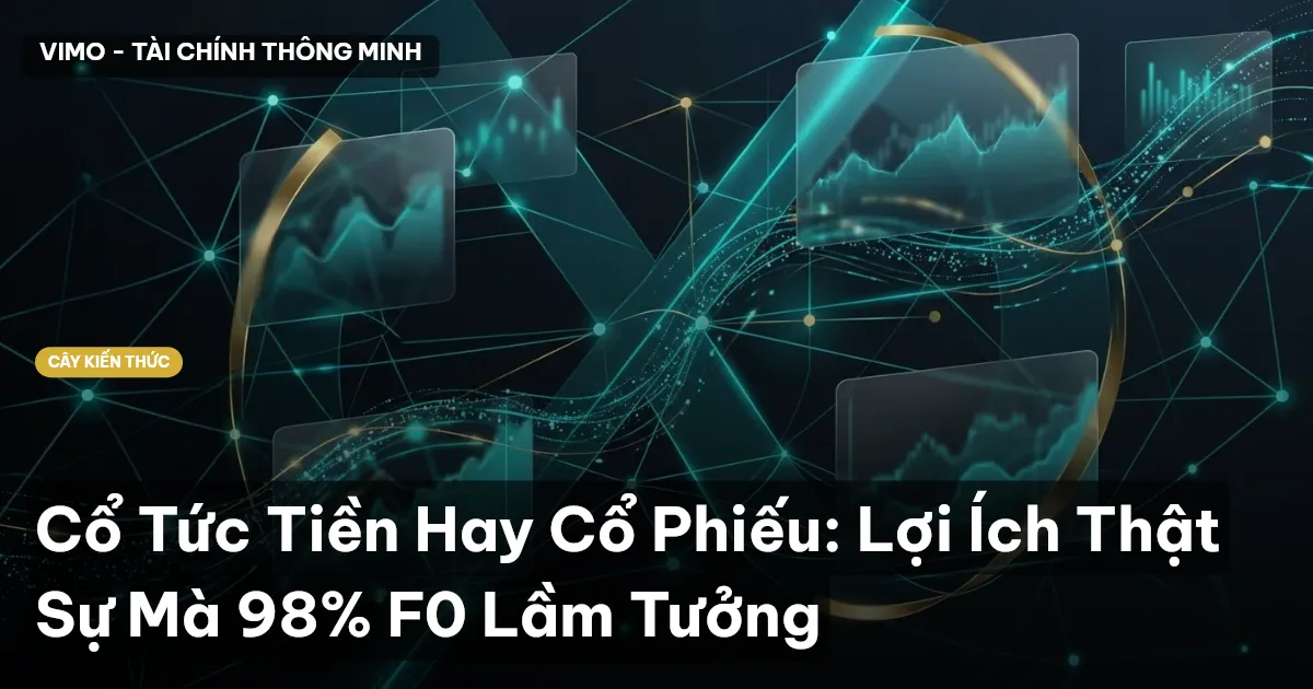 Cổ Tức Tiền Hay Cổ Phiếu: Lợi Ích Thật Sự Mà 98% F0 Lầm Tưởng