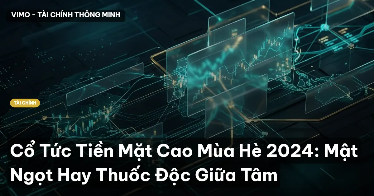 Cổ Tức Tiền Mặt Cao Mùa Hè 2024: Mật Ngọt Hay Thuốc Độc Giữa Tâm