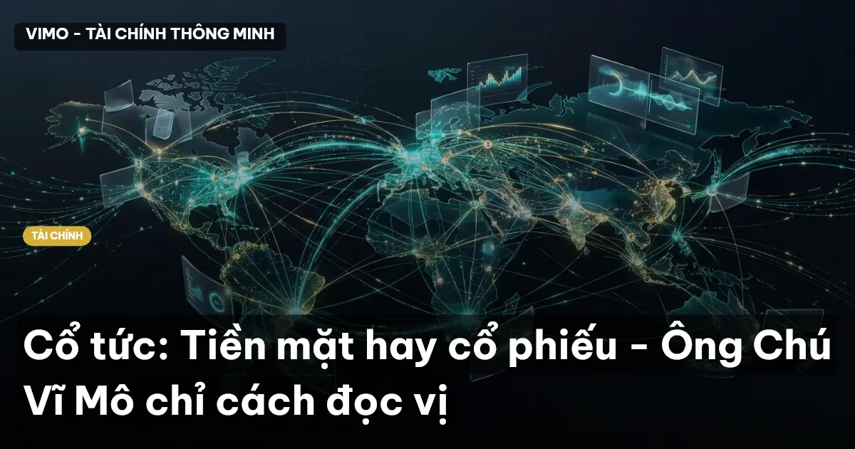 cổ tức tiền mặt