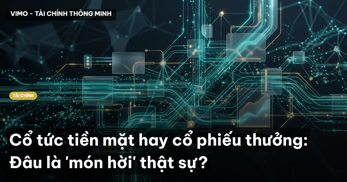 Cổ tức tiền mặt hay cổ phiếu thưởng: Đâu là 'món hời' thật sự?