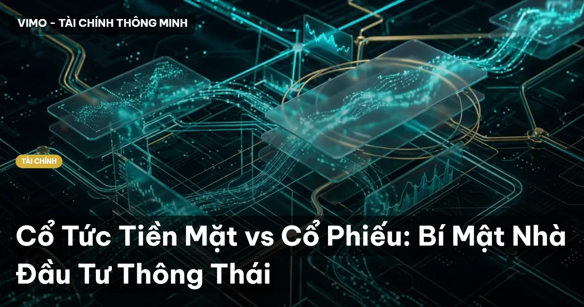 Cổ Tức Tiền Mặt vs Cổ Phiếu: Bí Mật Nhà Đầu Tư Thông Thái