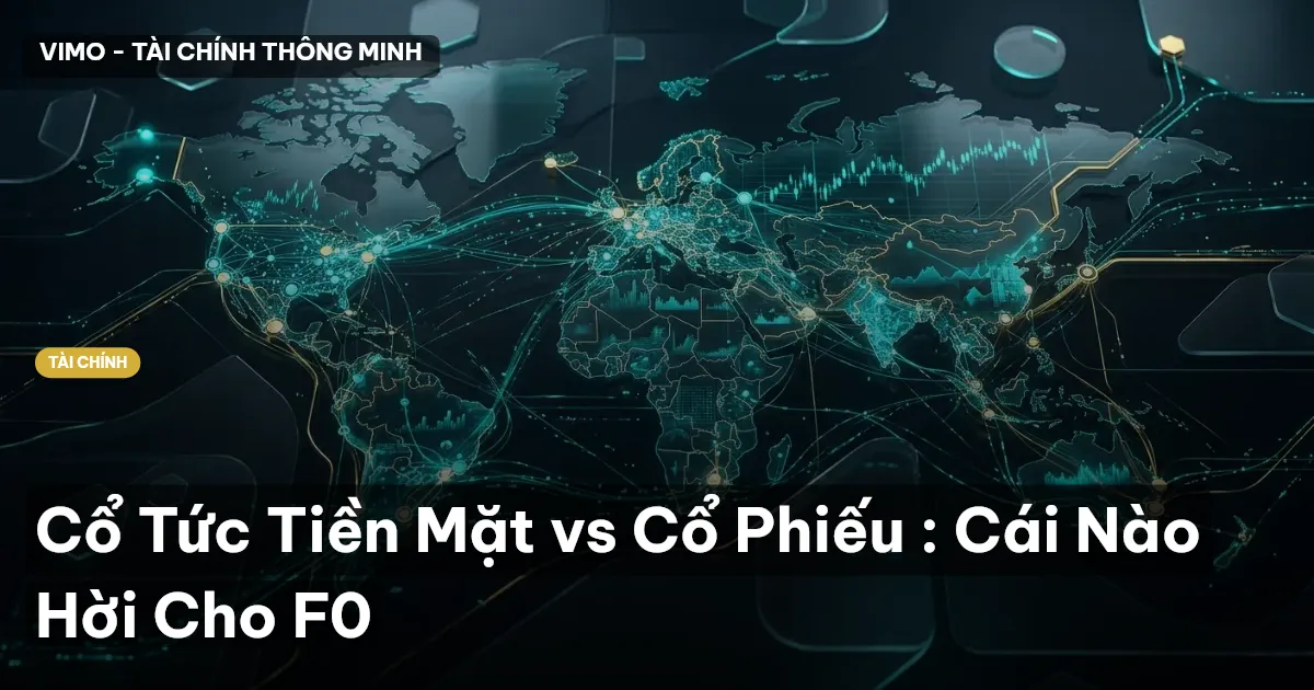 Cổ Tức Tiền Mặt vs Cổ Phiếu : Cái Nào Hời Cho F0