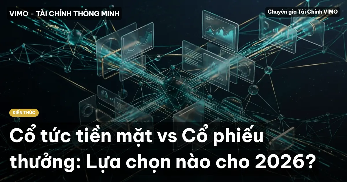 Cổ tức tiền mặt vs Cổ phiếu thưởng: Lựa chọn nào cho 2026?
