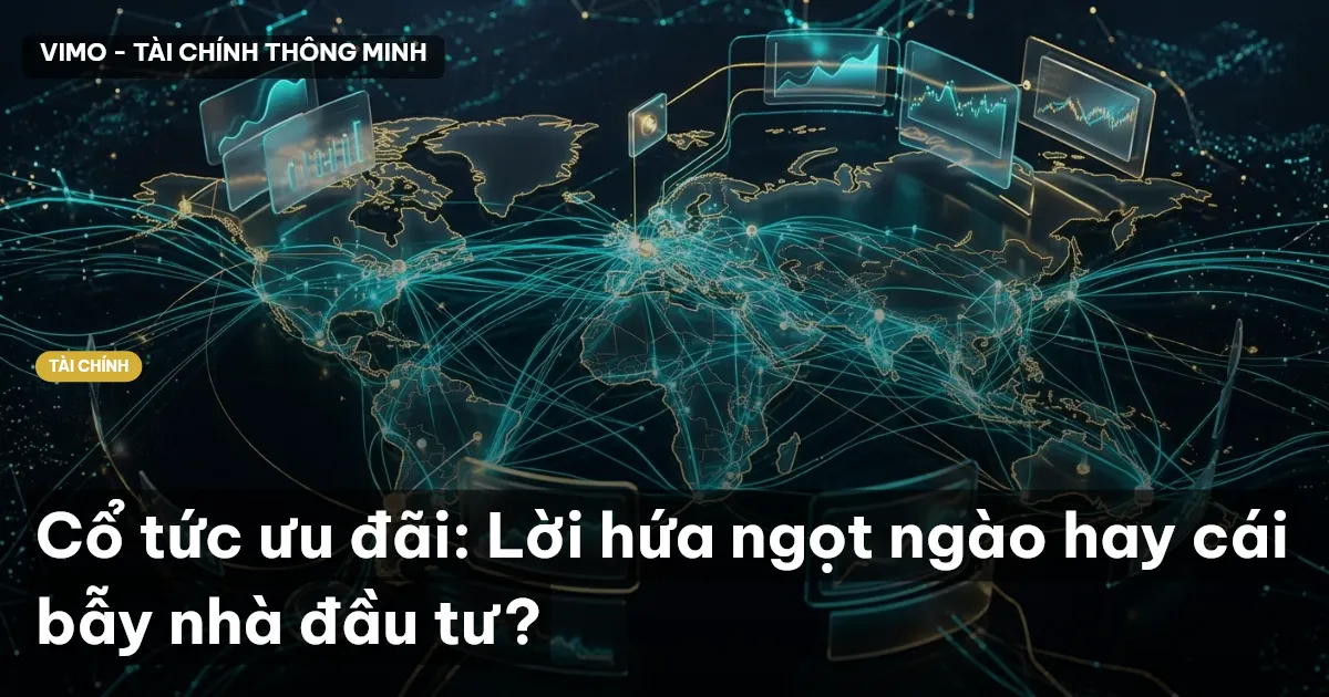 Cổ tức ưu đãi: Lời hứa ngọt ngào hay cái bẫy nhà đầu tư?