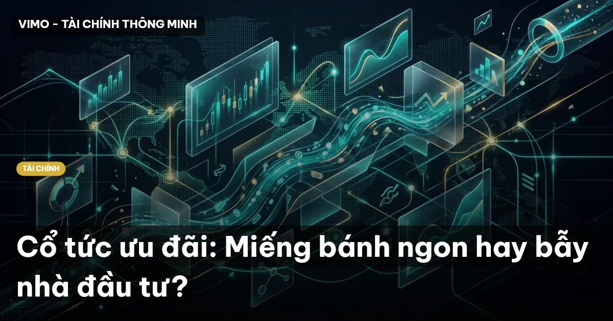 Cổ tức ưu đãi: Miếng bánh ngon hay bẫy nhà đầu tư?