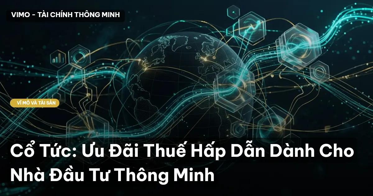 Cổ Tức: Ưu Đãi Thuế Hấp Dẫn Dành Cho Nhà Đầu Tư Thông Minh