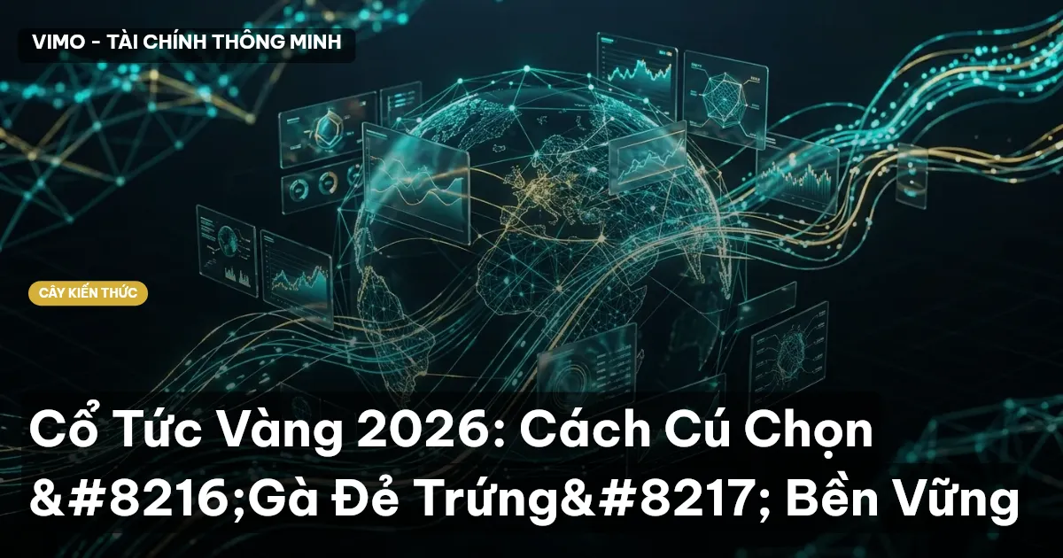 Cổ Tức Vàng 2026: Cách Cú Chọn ‘Gà Đẻ Trứng’ Bền Vững