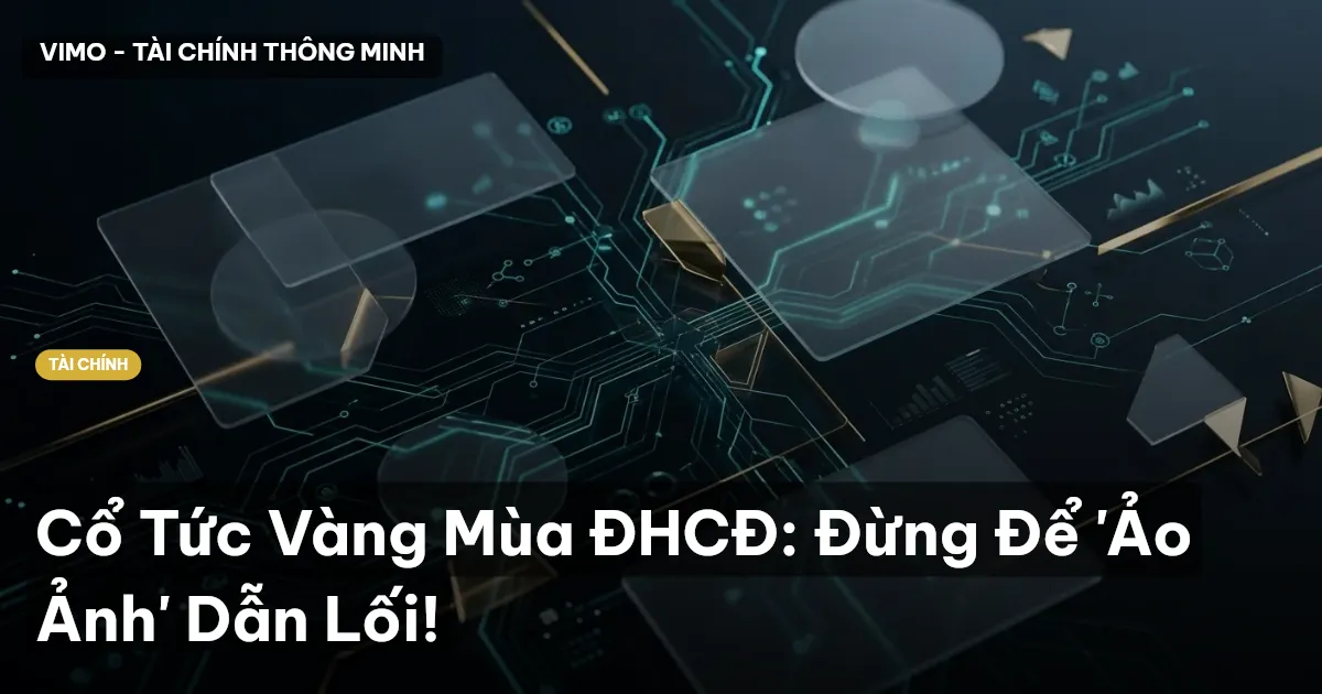 Cổ Tức Vàng Mùa ĐHCĐ: Đừng Để 'Ảo Ảnh' Dẫn Lối!