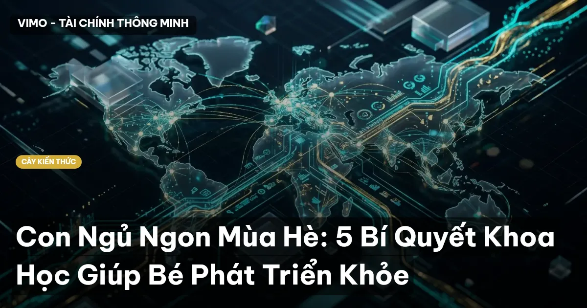 Con Ngủ Ngon Mùa Hè: 5 Bí Quyết Khoa Học Giúp Bé Phát Triển Khỏe