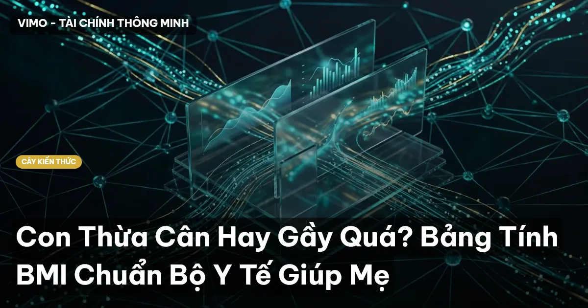 Con Thừa Cân Hay Gầy Quá? Bảng Tính BMI Chuẩn Bộ Y Tế Giúp Mẹ