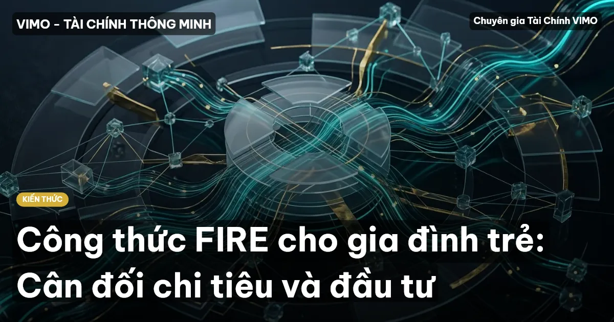 Công thức FIRE cho gia đình trẻ: Cân đối chi tiêu và đầu tư