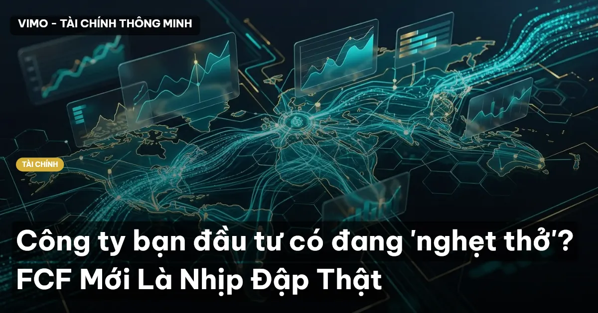 Công ty bạn đầu tư có đang 'nghẹt thở'? FCF Mới Là Nhịp Đập Thật