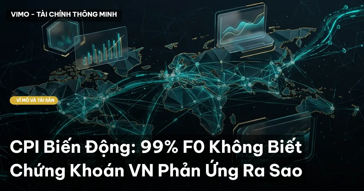 CPI Biến Động: 99% F0 Không Biết Chứng Khoán VN Phản Ứng Ra Sao