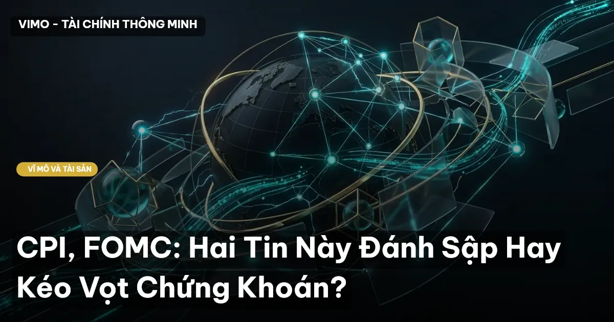 CPI, FOMC: Hai Tin Này Đánh Sập Hay Kéo Vọt Chứng Khoán?