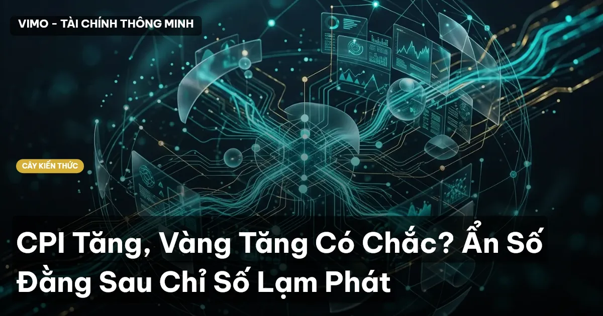 CPI Tăng, Vàng Tăng Có Chắc? Ẩn Số Đằng Sau Chỉ Số Lạm Phát