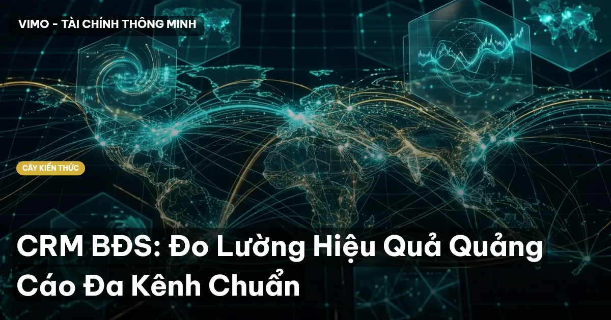 CRM BĐS: Đo Lường Hiệu Quả Quảng Cáo Đa Kênh Chuẩn