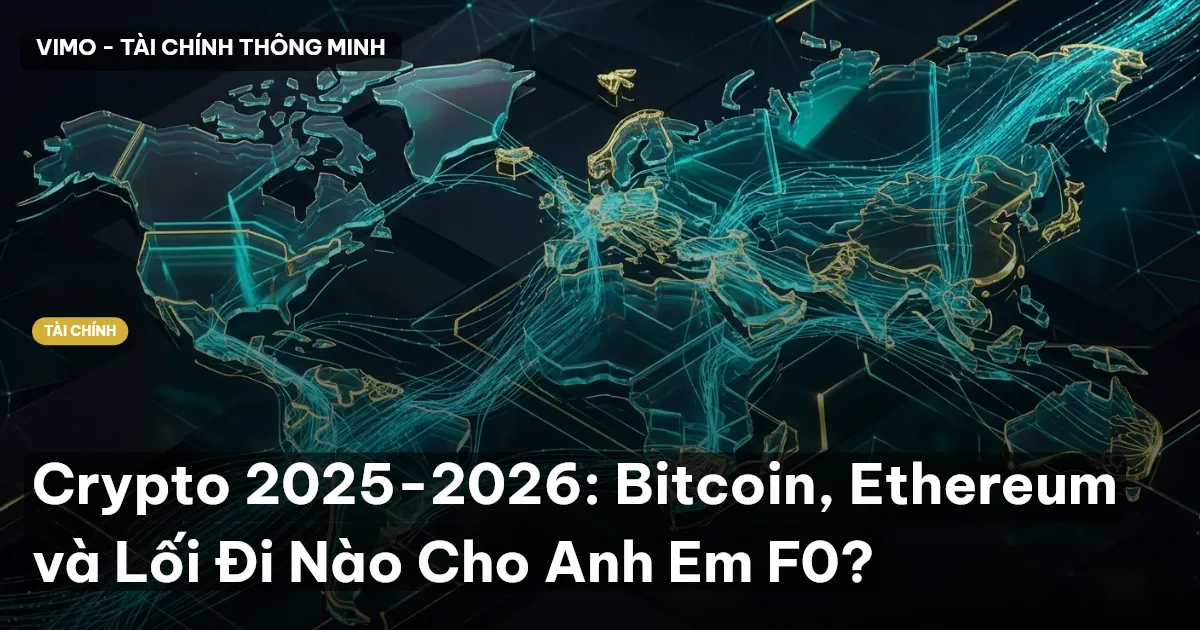 Crypto 2025-2026: Bitcoin, Ethereum và Lối Đi Nào Cho Anh Em F0?