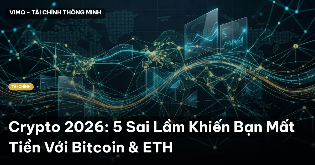 Crypto 2026: 5 Sai Lầm Khiến Bạn Mất Tiền Với Bitcoin & ETH