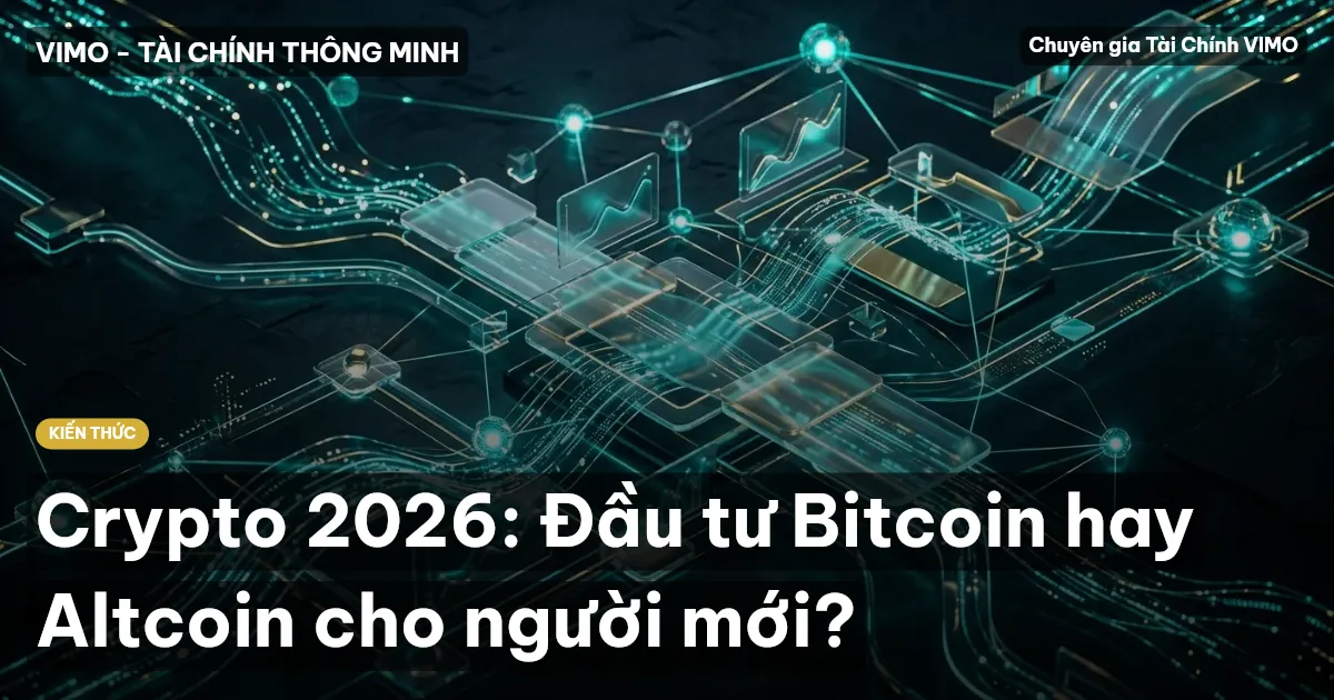 Crypto 2026: Đầu tư Bitcoin hay Altcoin cho người mới?