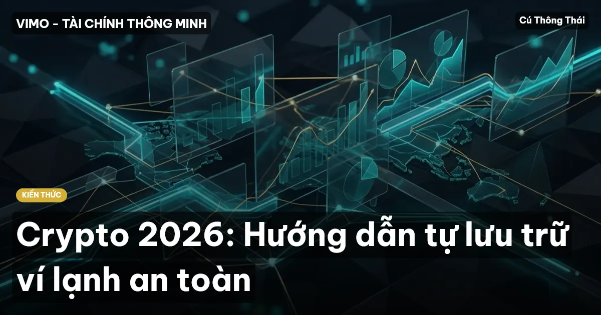 Crypto 2026: Hướng dẫn tự lưu trữ ví lạnh an toàn